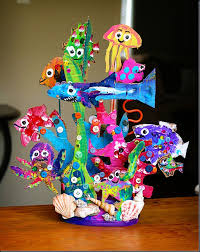 Here's another surprisingly easy ocean craft for kids. 70 Creative Sea Animal Crafts For Kids Ocean Creatures Craftionary