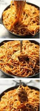 Pasta Italia Spaghetti Sederhana Makanan Italia Makanan Resep Makanan