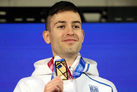He won the gold medal at the 2018 european ch. Greek Athlete Miltos Tentoglou Wins Gold For 8 38m Jump Neos Kosmos