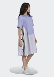 Turn it over as needed until it's completely dry, then iron if needed according to the laundry symbols on the tag. Adidas Originals Dry Clean Only Xshirt Dress Jersey Dress Light Purple Purple Zalando Co Uk
