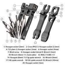 Multi Function Portable Bicycle Repair Tool Kit Trainedtools Tools Tool Kit Bike Tools