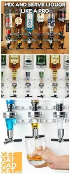 This Rack And Pour Liquor Dispenser Is A Must Have For Any Man Cave Or Home Bar In 2020 Liquor Dispenser Bars For Home Liquor Bottles