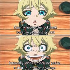 The easiest way to see this change in attitudes is how the anime community is now flooded with a grade material. Quarantine In Anime Style All The Best Memes About Social Distancing Film Daily