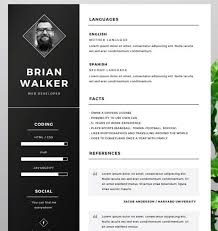 This free creative designer resume template is fully editable and uses free open sans font. Professionally Designed Resume Downloadable Resume Template Best Free Resume Templates Resume Template Word