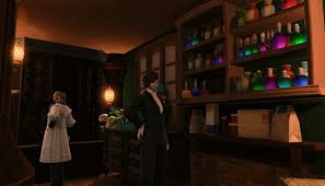 This wall bears a festive design certain to bring joy and cheer to all.until you finally get around to taking it down six moons later. Ffxiv Housing Showcase The Rpg Shop Mmorpg Com