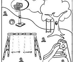 Download and print these playground coloring pages for free. Playground Coloring Pages Coloring Home