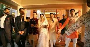 The Coolest Bridal Entry With Your Brothers Video Wedding Dance Songs Indian Wedding Video Wedding Dance Video