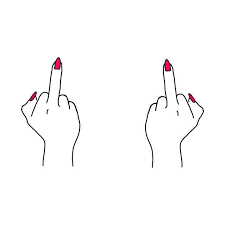 Middle finger flip the bird the finger sticker ring finger, others transparent background png clipart. Pin On Elite Aesthetic