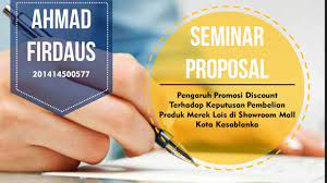 This simple seminar template for powerpoint contains a.ppt slide design with this nice background can be used in seminar reports in seminar marketing. Contoh Presentasi Seminar Proposal Menarik Youtube