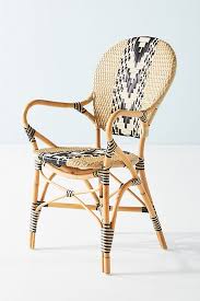 Capri Striped Indoor Outdoor Bistro Chair In 2020 Bistro Chairs Bistro Chairs Outdoor Outdoor Furnishings