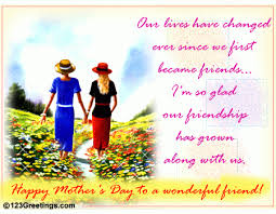 On this day you cannot stop greeting in a very cordial way all those women who are your friends and moms, send cute mother's day phrases to your friend. Mothers Day Wishes To Friends Design Corral