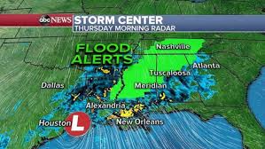 During the night the air temperature drops to +5.+8°c; New Storm Set To Bring Rain Flash Flooding To South Before Heading To Northeast Abc News