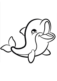 When babies can see color varies from child to child. Coloring Pages Baby Dolphin Coloring Pages