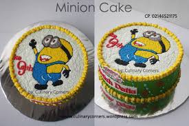 Cari produk kue ulang tahun lainnya di tokopedia. Kue Ulang Tahun Minion Culinary Corners