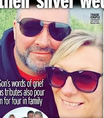 Horror smash bikers had just celebrated their silver wedding