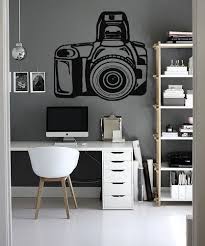 Wall Decal Sticker Bedroom Retro Photo Camera Photography Studio 106b Home Studio Photography Photography Studio Decor Photography Studio Setup