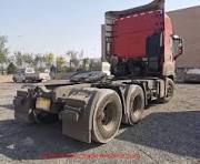 Red Color Used Isuzu 6X4 10 Wheel Heavy Duty Tractor Truck ...