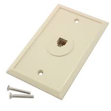 We did not find results for: Summit Wall Plate Telephone Jack Ivory Rj 11 6p4c Modular 4 Conductor Phone Rj 11 Flush Standard Fac