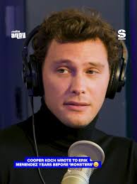 In a full circle moment, #CooperKoch wrote to Erik Menendez long before he  got the part in @netflix's Monsters: The Lyle and Erik Menendez Story. Hear  the full interview