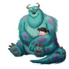 Sleepy Boo By Adailey Deviantart Com On Deviantart Disney Fan Art Monsters Inc Boo Disney Art