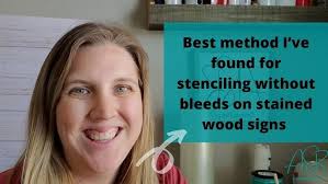 Get Clean Paint Lines On Wood Signs