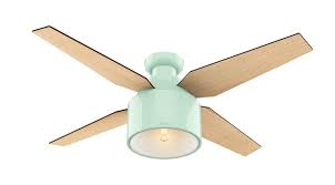 Cranbrook Low Profile Ceiling Fan With Light By Hunter Fan Hun 59260 Fan Light Ceiling Fan Ceiling Fan With Light