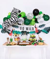 Get Wild Balloon Cloud Kit Zoo Birthday Party Animal Themed Birthday Party Animal Birthday Party