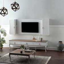 Beyazin Ve Nostaljik Cizgilerin Bir Araya Gelmesiyle Olusan La Vera New Tv Unitesi Ile Televizyon Izlemek Artik Daha Keyifli Oturma Odalari Alanlar Tv Unitesi