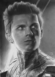 Today i'm going to show you how you can draw spiderman 2099 from marvel's comic book. Spiderman Realistic Drawing Using Graphite Pencils Drawing