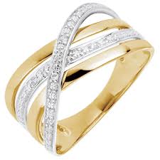 Pour toute question au sujet de votre commande internet, merci de contacter notre service client : Bague Or Blanc Et Or Jaune 18 Carats Diamant C642