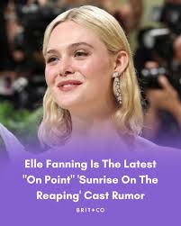 🔗 brit.co/elle-fanning-effie-trinket-sunrise-on-the-reaping-casting-rumor/  The casting buzz for Sunrise