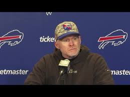 Buffalo Bills head coach Sean McDermott spoke Thursday as team prepares to  take on Denver Broncos - YouTube
