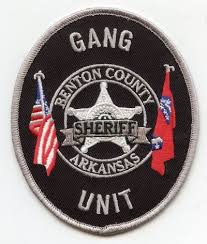 Us State Of Arkansas Benton County Sheriff Department Gang Unit Patch
