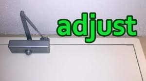 Any commercial door closer adjustment is a mechanical device to close your door with a specific speed. Door Closer Adjustment Adjusting Ryobi Doorman Closing And Opening Speed Youtube