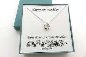I was getting a gift for your birthday that was funny and charming at the same time but then i realized that you have me in your life. 30th Birthday Gift For Her Sterling Silver Birthday Necklace 30th Marciahdesigns