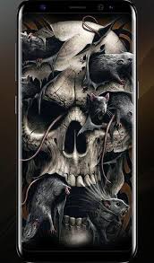 Ultra hd background skull wallpaper. 4k Skull Wallpaper For Android Apk Download