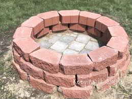 This is a small project that can be built in just a few hours if you have the right materials.please subscribe to my cha. How To Build A Diy Fire Pit For Only 60 Keeping It Simple