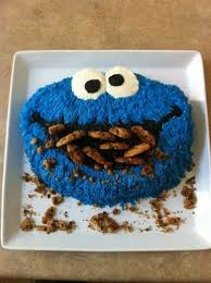 How To Create A Cookie Monster Cake Plan Provision Monster Cake Cookie Monster Cake Monster Cookies