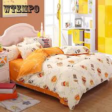 Bett französisch , wandtattoo gute nacht in 7 sprachen schlafzimmer, hallo was sind das für insekten? Cartoon Stil Franzosisch Fries 4pcs Bettwasche Sets Bett Blatt Bett Bett Abdeckung Kissenbezug Bettwasche Gunstig Im Onlineshop Von Joom Kaufen