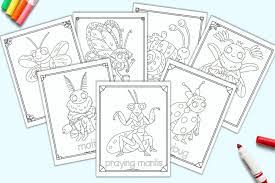 Free printable pokemon coloring sheets and pictures for kids and children: Cute Insect Coloring Pages The Artisan Life