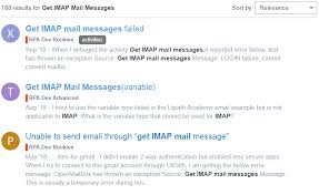 Get Imap Mail Messages With Anti Virus Enabled Help Uipath Community Forum
