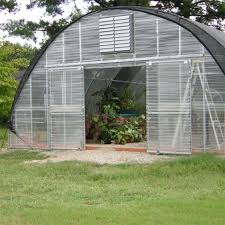 Neither material is overly easy or difficult to install. Corrugated Polycarbonate Greenhouse Gothic Arch Greenhouses
