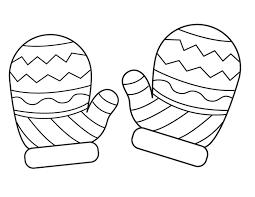 Kids will love to color the mitten coloring page. Mitten Coloring Page Az Coloring Pages Coloring Pages Winter Snowman Coloring Pages Winter Coloring Pages