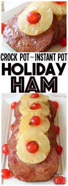 How to make crockpot ham: Crock Pot Ham How To Slow Cook Your Holiday Ham Butter With A Side Of Bread