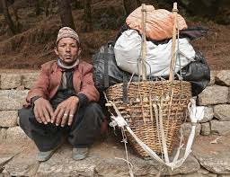 Image result for pictures of nepali porters