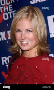 LOS ANGELES, CA. February 29, 2004: Actress KERI LYNN PRATT at party at  Warner Bros Studios, Hollywood, for Rock the Vote Stock Photo