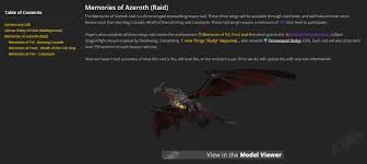 Come to think of it, dragon nest has a similar feature where you can gift something to the npcs. World Of Warcraft S 15th Anniversary Celebration Event Guide Guides Wowhead