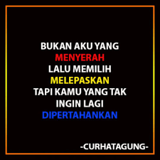 Melepaskan Karena Sudah Tidak Ingin Dipertahankan Curhatagung Curhat Hidupagung Katacinta Cinta Love Totoagung Moveon Melepaskan Pertahanan Instagram