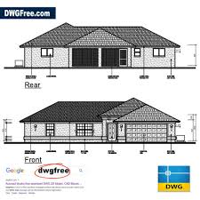 For quality single storey house with modern designs at unparalleled prices, look no further than alibaba.com. Single Storey House Project Files Dwg Drawing Free Cad Architect