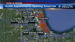 This vaccine is similar to the pfizer/biontech one that got an eua la. Cook County Health Releases 16k First Dose Vaccine Appointments Abc7 Chicago